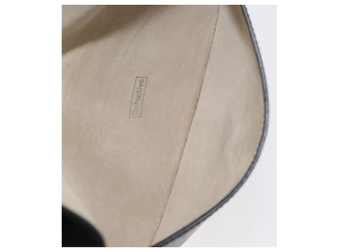 Chloé Borsa a Spalla Chloe in Pelle Nera e Oro Auth bs34599 Nero D'oro - vista 10