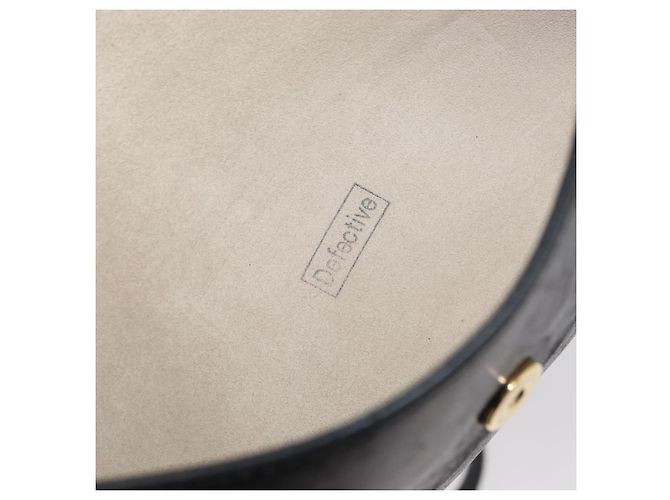 Chloé Borsa a Spalla Chloe in Pelle Nera e Oro Auth bs34599 Nero D'oro - vista 11