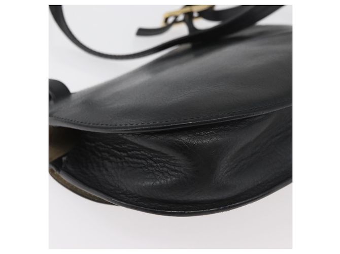 Chloé Borsa a Spalla Chloe in Pelle Nera e Oro Auth bs34599 Nero D'oro - vista 17