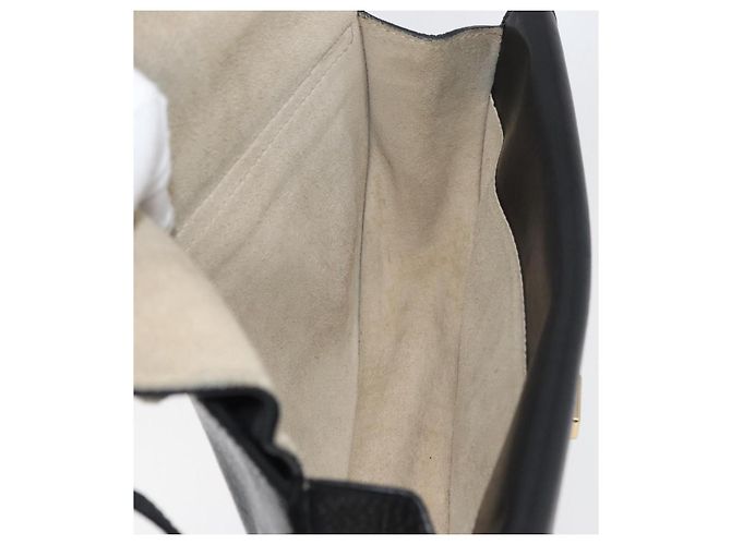 Chloé Borsa a Spalla Chloe in Pelle Nera e Oro Auth bs34599 Nero D'oro - vista 21