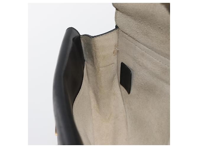 Chloé Borsa a Spalla Chloe in Pelle Nera e Oro Auth bs34599 Nero D'oro - vista 22