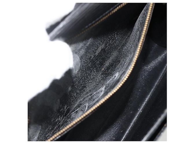 LOUIS VUITTON Borsa a Mano Epi Monceau 28 Nera M52122 LV Auth BA12216 Nero - vista 10