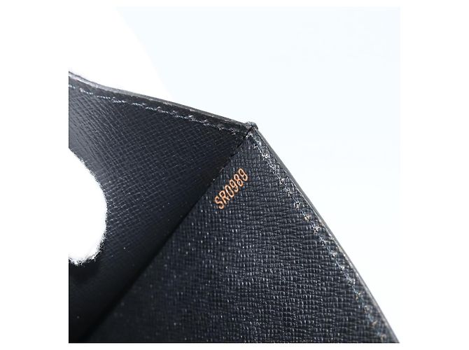 LOUIS VUITTON Borsa a Mano Epi Monceau 28 Nera M52122 LV Auth BA12216 Nero - vista 12