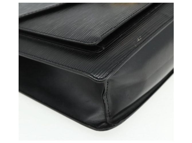 LOUIS VUITTON Borsa a Mano Epi Monceau 28 Nera M52122 LV Auth BA12216 Nero - vista 15