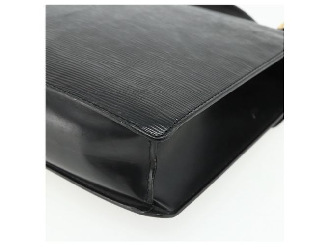 LOUIS VUITTON Borsa a Mano Epi Monceau 28 Nera M52122 LV Auth BA12216 Nero - vista 16