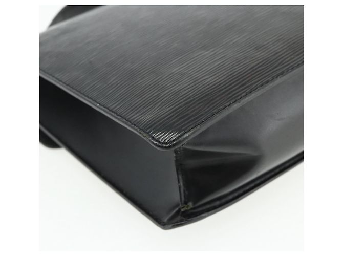 LOUIS VUITTON Borsa a Mano Epi Monceau 28 Nera M52122 LV Auth BA12216 Nero - vista 17