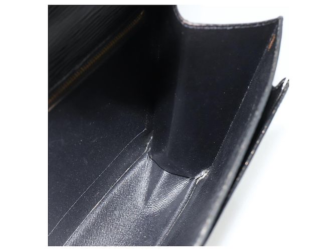 LOUIS VUITTON Borsa a Mano Epi Monceau 28 Nera M52122 LV Auth BA12216 Nero - vista 20