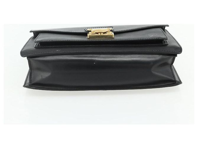 LOUIS VUITTON Borsa a Mano Epi Monceau 28 Nera M52122 LV Auth BA12216 Nero - vista 5