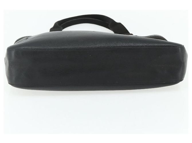 GUCCI Hand Bag Leather Black Silver 73983 Auth ka4138 Silvery - view 5