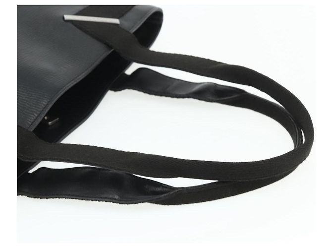 GUCCI Hand Bag Leather Black Silver 73983 Auth ka4138 Silvery - view 7