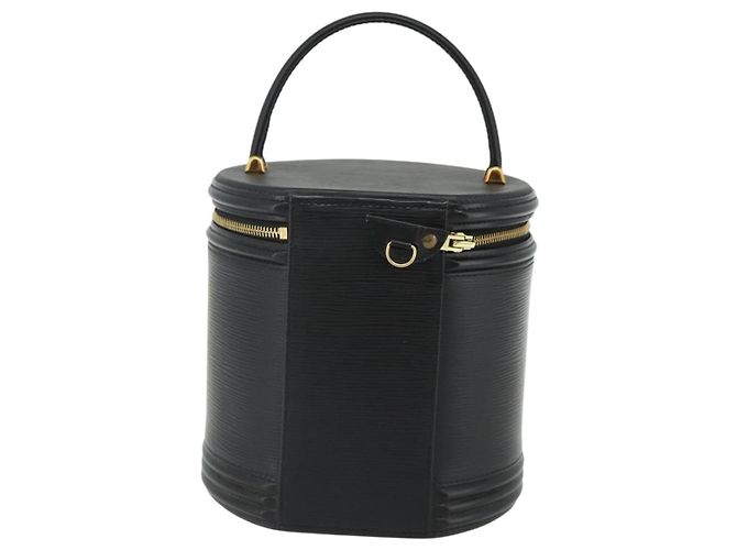 LOUIS VUITTON Borsa a Mano Epi Cannes Nera M48032 LV Auth ep14328 Nero - vista 2