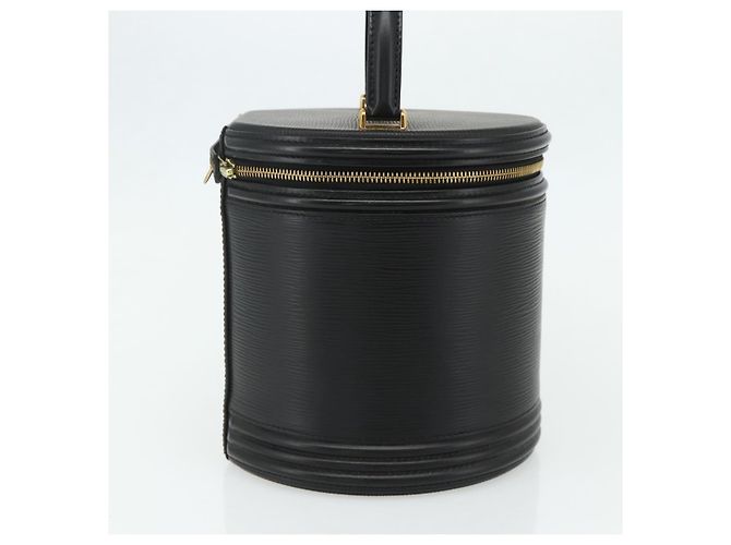 LOUIS VUITTON Borsa a Mano Epi Cannes Nera M48032 LV Auth ep14328 Nero - vista 3