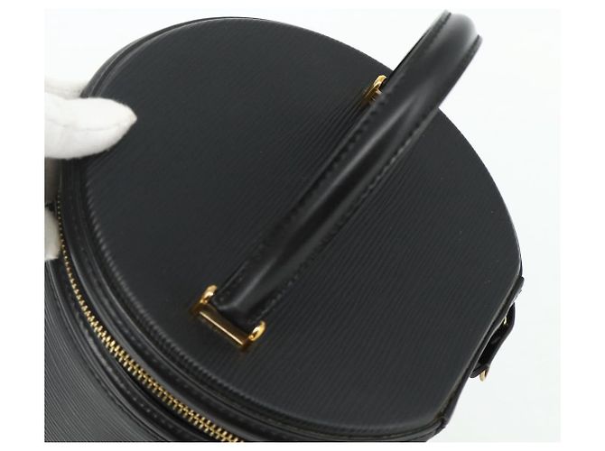 LOUIS VUITTON Borsa a Mano Epi Cannes Nera M48032 LV Auth ep14328 Nero - vista 6