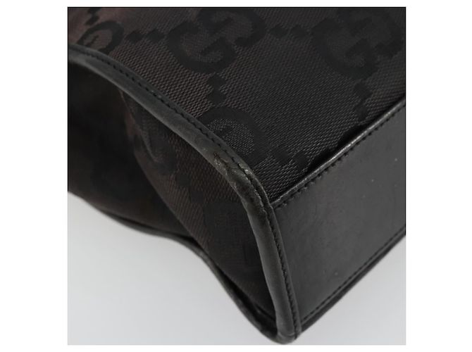 Borsa a Mano Jackie GG Canvas Gucci Nera Argento 002 1065 Auth 177085 Nero - vista 15