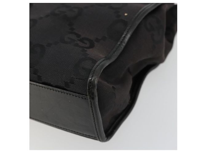 Borsa a Mano Jackie GG Canvas Gucci Nera Argento 002 1065 Auth 177085 Nero - vista 16
