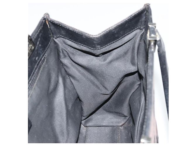 Borsa a Mano Jackie GG Canvas Gucci Nera Argento 002 1065 Auth 177085 Nero - vista 19