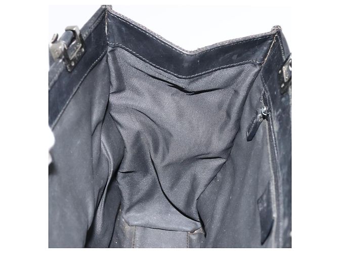Borsa a Mano Jackie GG Canvas Gucci Nera Argento 002 1065 Auth 177085 Nero - vista 20
