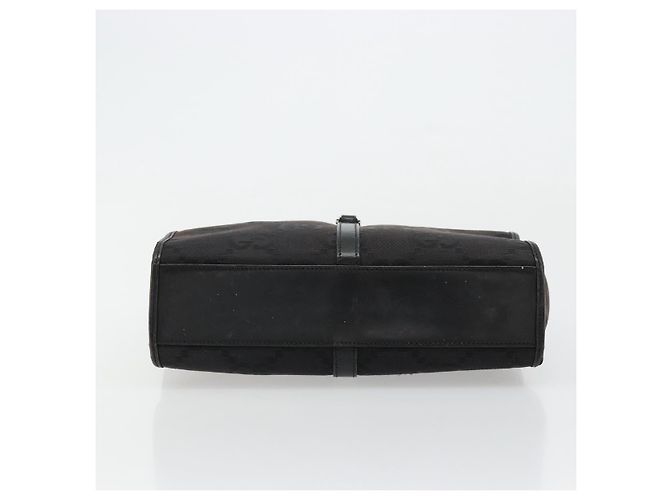 Borsa a Mano Jackie GG Canvas Gucci Nera Argento 002 1065 Auth 177085 Nero - vista 5