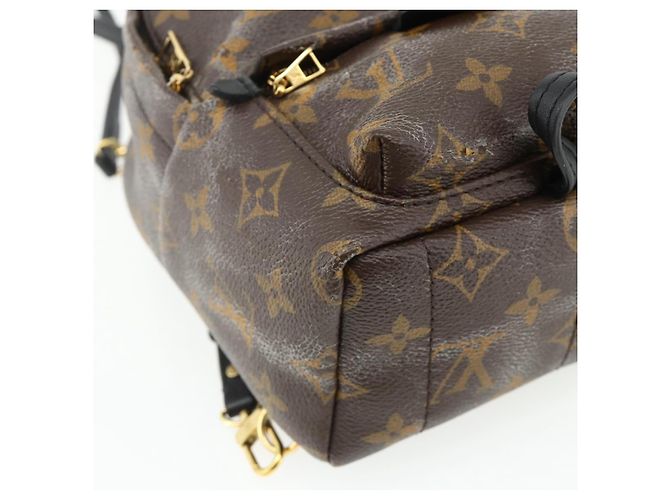 LOUIS VUITTON Monogram Palm Springs MINI Rucksack M44873 LV Auth BA12251A Monogramm - Ansicht 10