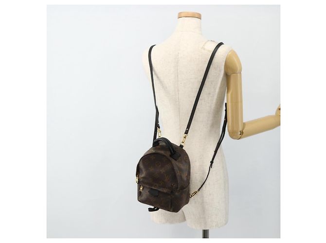 LOUIS VUITTON Monogram Palm Springs MINI Rucksack M44873 LV Auth BA12251A Monogramm - Ansicht 22