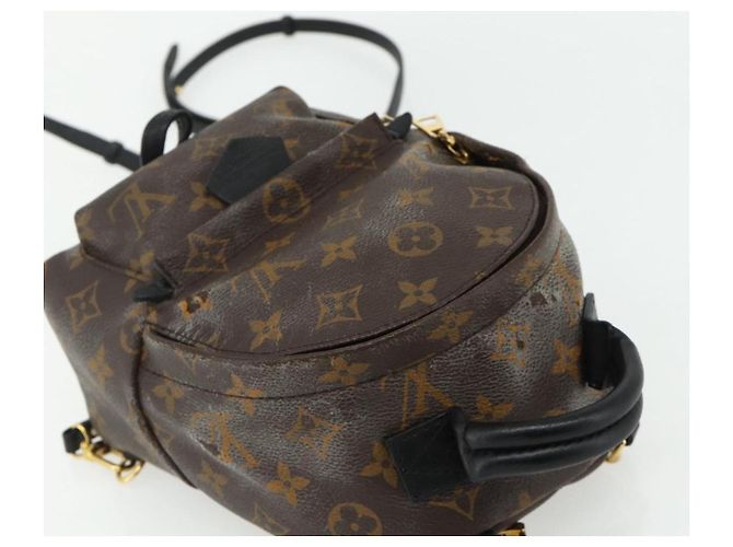 LOUIS VUITTON Monogram Palm Springs MINI Rucksack M44873 LV Auth BA12251A Monogramm - Ansicht 6