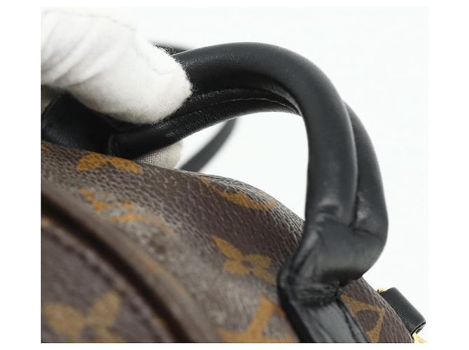 LOUIS VUITTON Monogram Palm Springs MINI Rucksack M44873 LV Auth BA12251A Monogramm - Ansicht 8