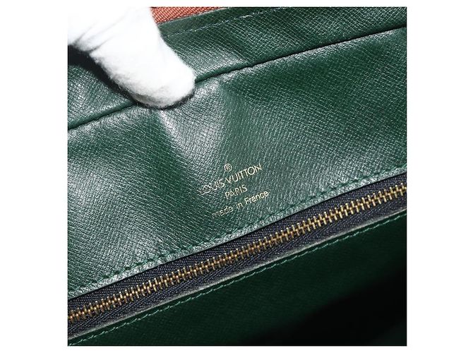 LOUIS VUITTON Borsa Porta Documenti da Viaggio Epi Zipangu Oro M54478 LV Auth bs34716 - vista 19