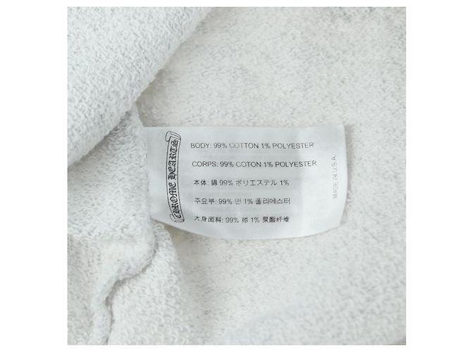 Sudadera de algodón gris Chrome Hearts Matty Boy Auth yk20249M - vista 16