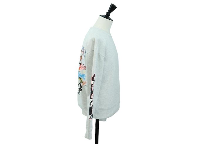Sudadera de algodón gris Chrome Hearts Matty Boy Auth yk20249M - vista 4