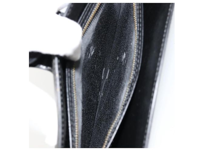 LOUIS VUITTON Borsa a Spalla Capuchin Epi Nera M52342 LV Auth 176221 Nero - vista 11