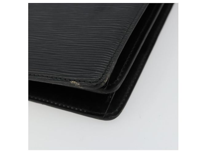 LOUIS VUITTON Borsa a Spalla Capuchin Epi Nera M52342 LV Auth 176221 Nero - vista 17