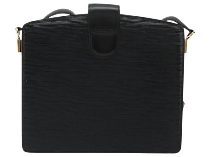 LOUIS VUITTON Borsa a Spalla Capuchin Epi Nera M52342 LV Auth 176221 Nero - vista 2