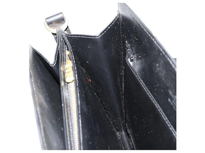 LOUIS VUITTON Borsa a Spalla Capuchin Epi Nera M52342 LV Auth 176221 Nero - vista 21