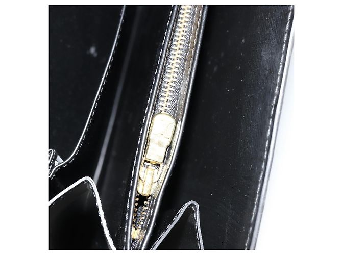 LOUIS VUITTON Borsa a Spalla Capuchin Epi Nera M52342 LV Auth 176221 Nero - vista 23
