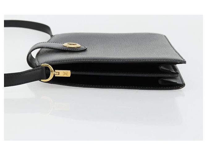 LOUIS VUITTON Borsa a Spalla Capuchin Epi Nera M52342 LV Auth 176221 Nero - vista 4