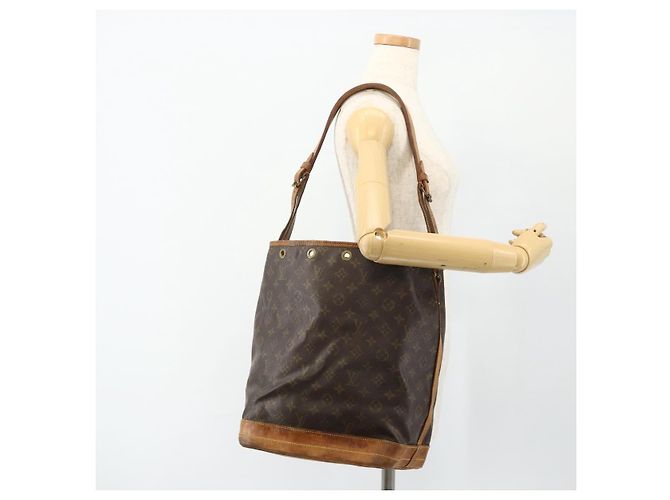 LOUIS VUITTON Borsa a Spalla Monogram Noe M42224 LV Auth bs34697 Monogramma - vista 18