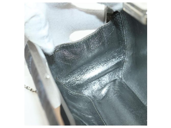 LOUIS VUITTON Clutch Minodiere Motard Monogram Grigio M95802 LV Auth 175928V Marrone - vista 19