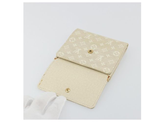LOUIS VUITTON Mini Monedero Bier Tarjetas de Crédito Wallet M95309 LV Auth 168877A - vista 8