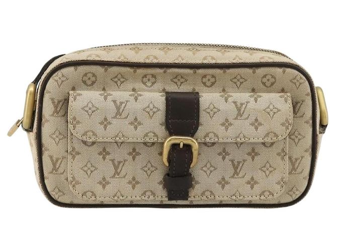LOUIS VUITTON Borsa a Spalla Monogram Mini Juliet MM Khaki M92218 LV Auth am11429 Cachi - vista 13