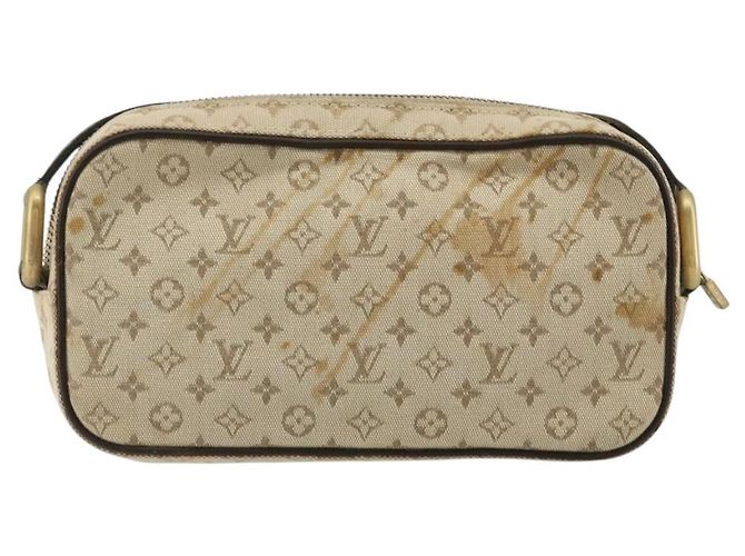 LOUIS VUITTON Borsa a Spalla Monogram Mini Juliet MM Khaki M92218 LV Auth am11429 Cachi - vista 2
