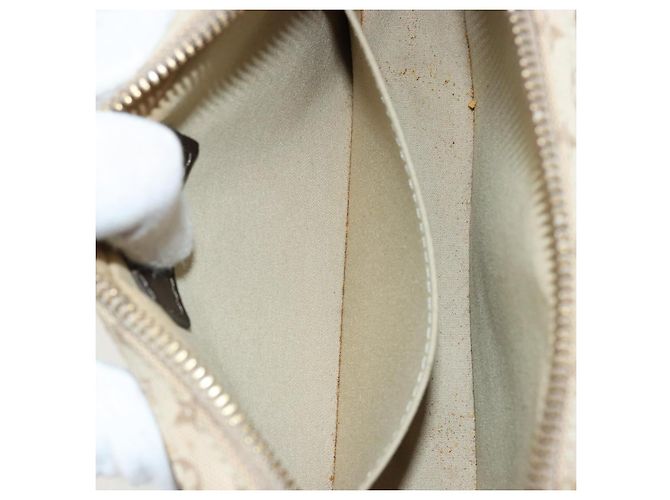 LOUIS VUITTON Borsa a Spalla Monogram Mini Juliet MM Khaki M92218 LV Auth am11429 Cachi - vista 22