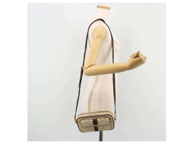 LOUIS VUITTON Borsa a Spalla Monogram Mini Juliet MM Khaki M92218 LV Auth am11429 Cachi - vista 24