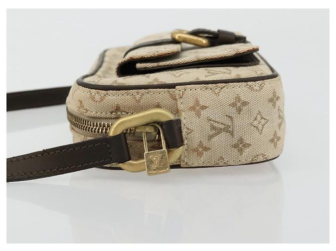 LOUIS VUITTON Borsa a Spalla Monogram Mini Juliet MM Khaki M92218 LV Auth am11429 Cachi - vista 4