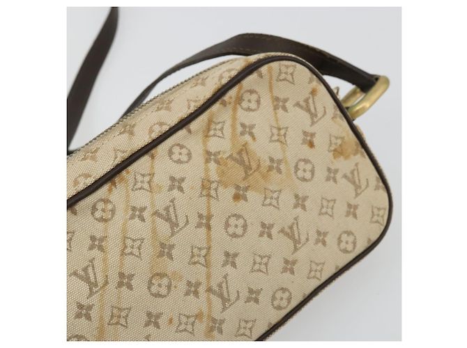 LOUIS VUITTON Borsa a Spalla Monogram Mini Juliet MM Khaki M92218 LV Auth am11429 Cachi - vista 8