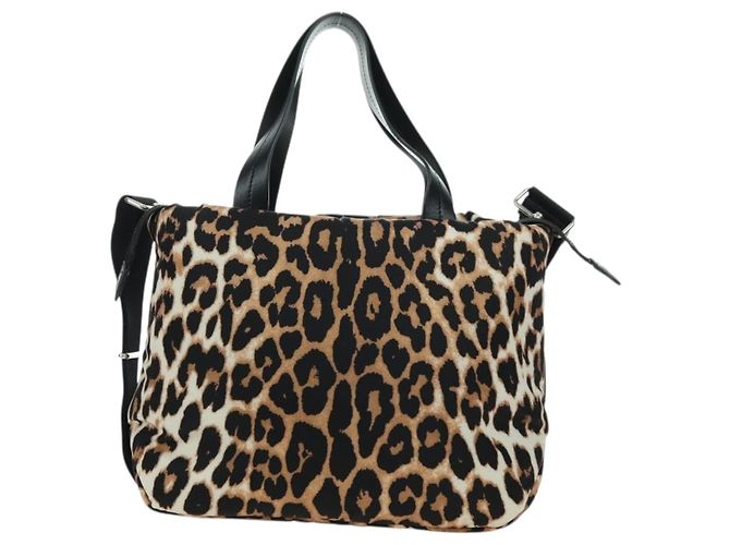 PRADA Borsa a Mano Nylon Pelle 2 in 1 Gialla Auth am11470SAV Giallo - vista 2