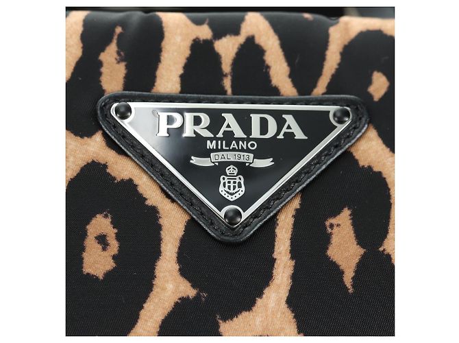 PRADA Borsa a Mano Nylon Pelle 2 in 1 Gialla Auth am11470SAV Giallo - vista 20
