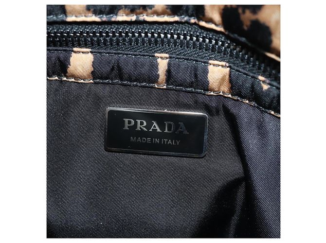 PRADA Borsa a Mano Nylon Pelle 2 in 1 Gialla Auth am11470SAV Giallo - vista 22