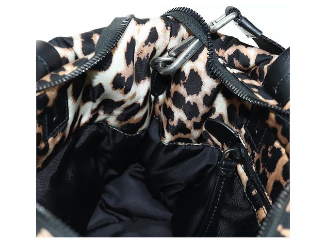 PRADA Borsa a Mano Nylon Pelle 2 in 1 Gialla Auth am11470SAV Giallo - vista 23