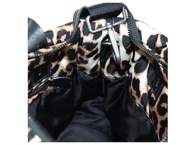 PRADA Borsa a Mano Nylon Pelle 2 in 1 Gialla Auth am11470SAV Giallo - vista 24