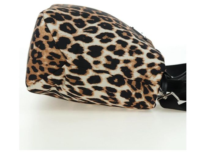 PRADA Borsa a Mano Nylon Pelle 2 in 1 Gialla Auth am11470SAV Giallo - vista 4